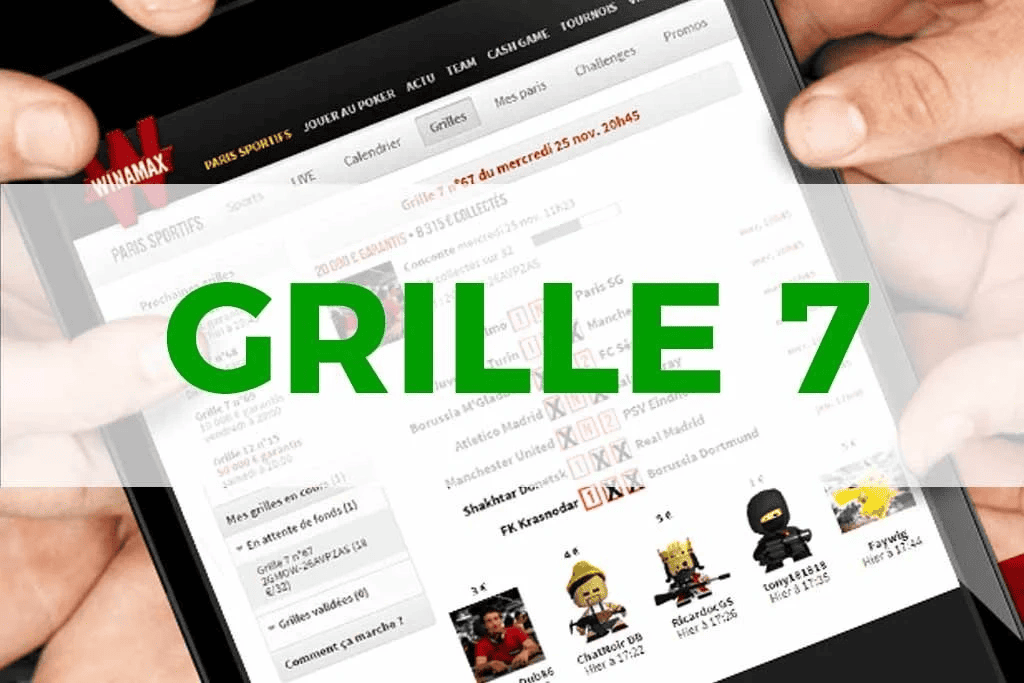 Gain grilles Winamax 7